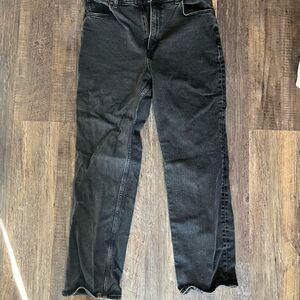 Abercrombie and fitch the ankle straight ultra high rise Jeans